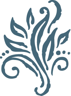 L Jacobsen floral logo icon