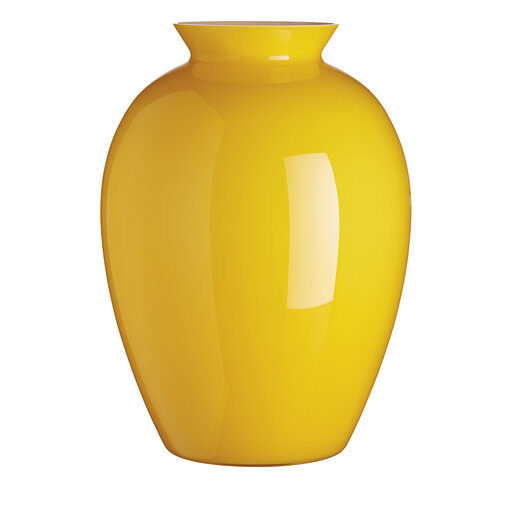 Lopas Yellow Vase by Carlo Moretti