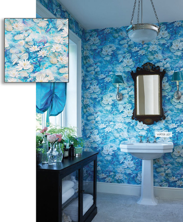 Osbourne & Little Water Lily wallpaper