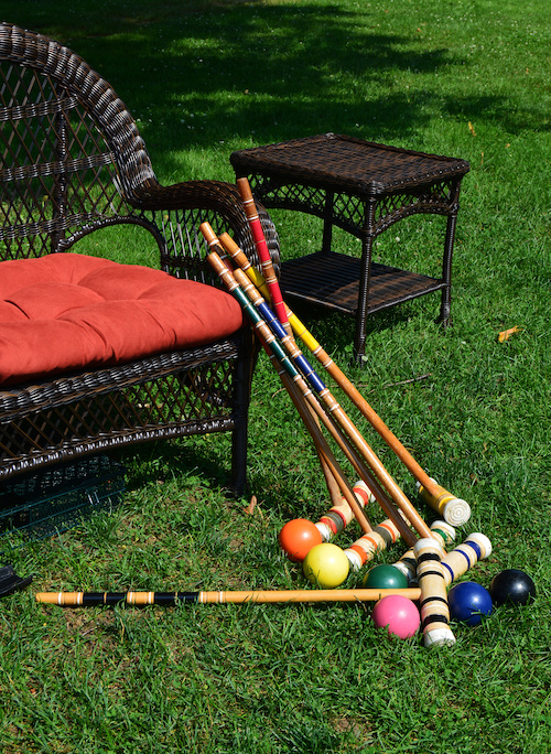 croquet set for garden party - ©vintagepix - Adobe Stock images