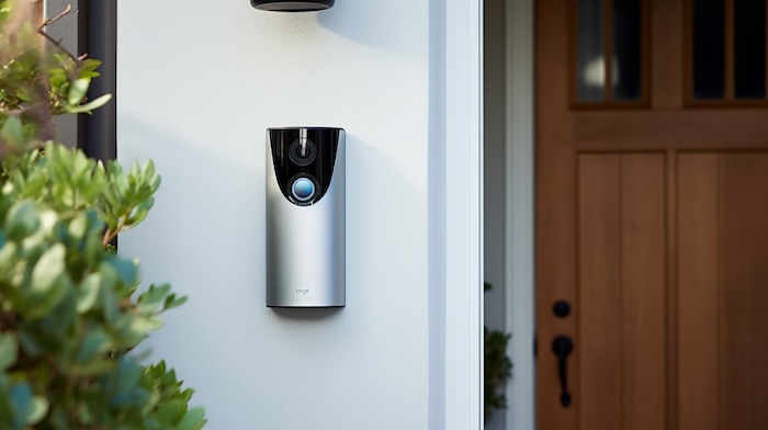 Smart doorbell camera